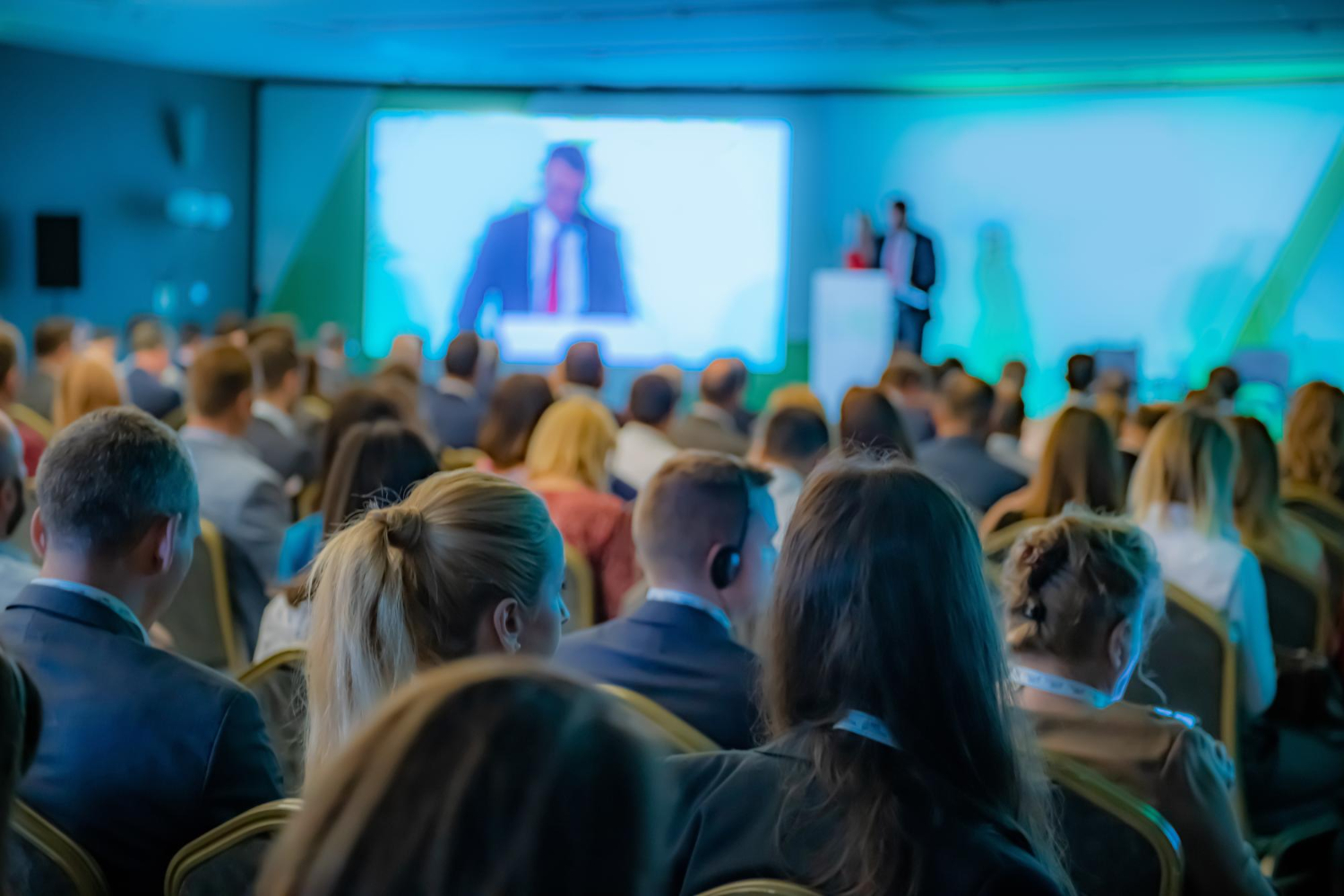 audience at a conference